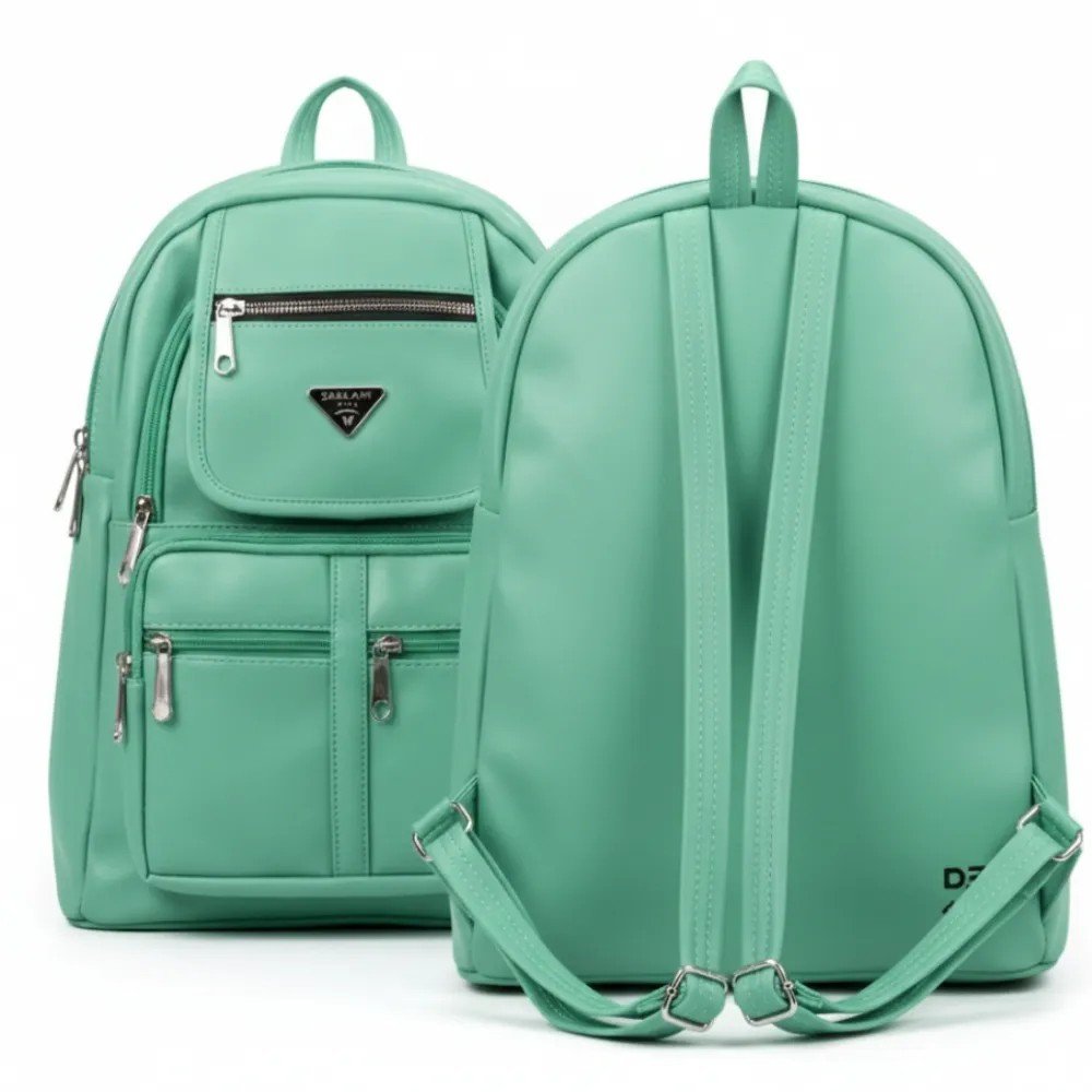 College bag for girl mint green colour